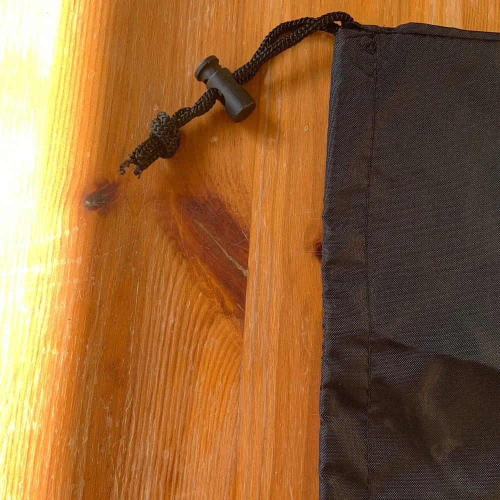 Black Lululemon Nylon Storage Bag